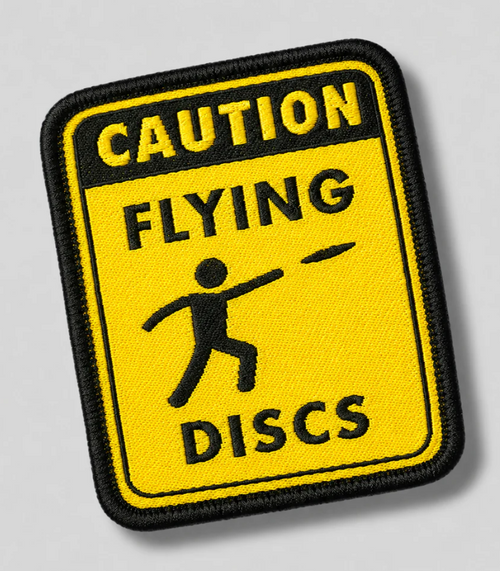 Disc Golf Patches, Pins, 'n Stickers!