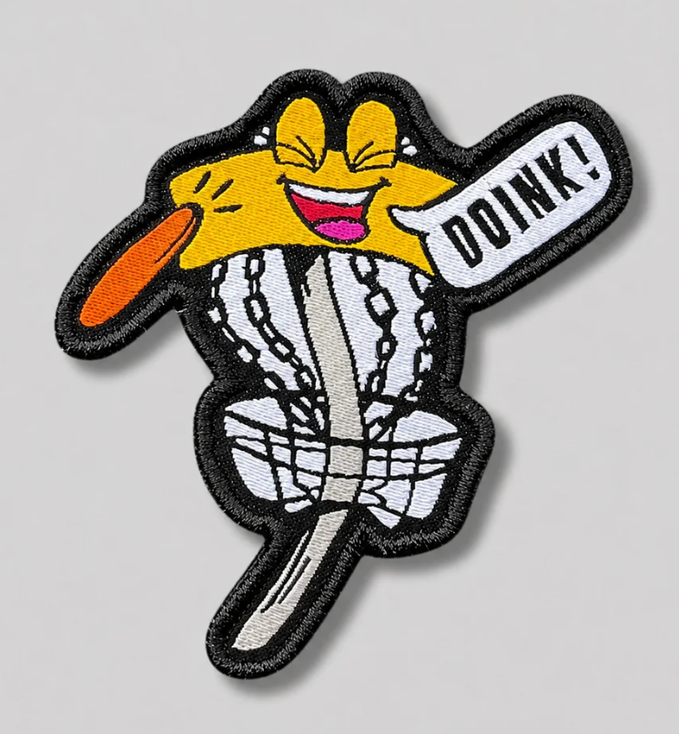 Disc Golf Patches, Pins, 'n Stickers!