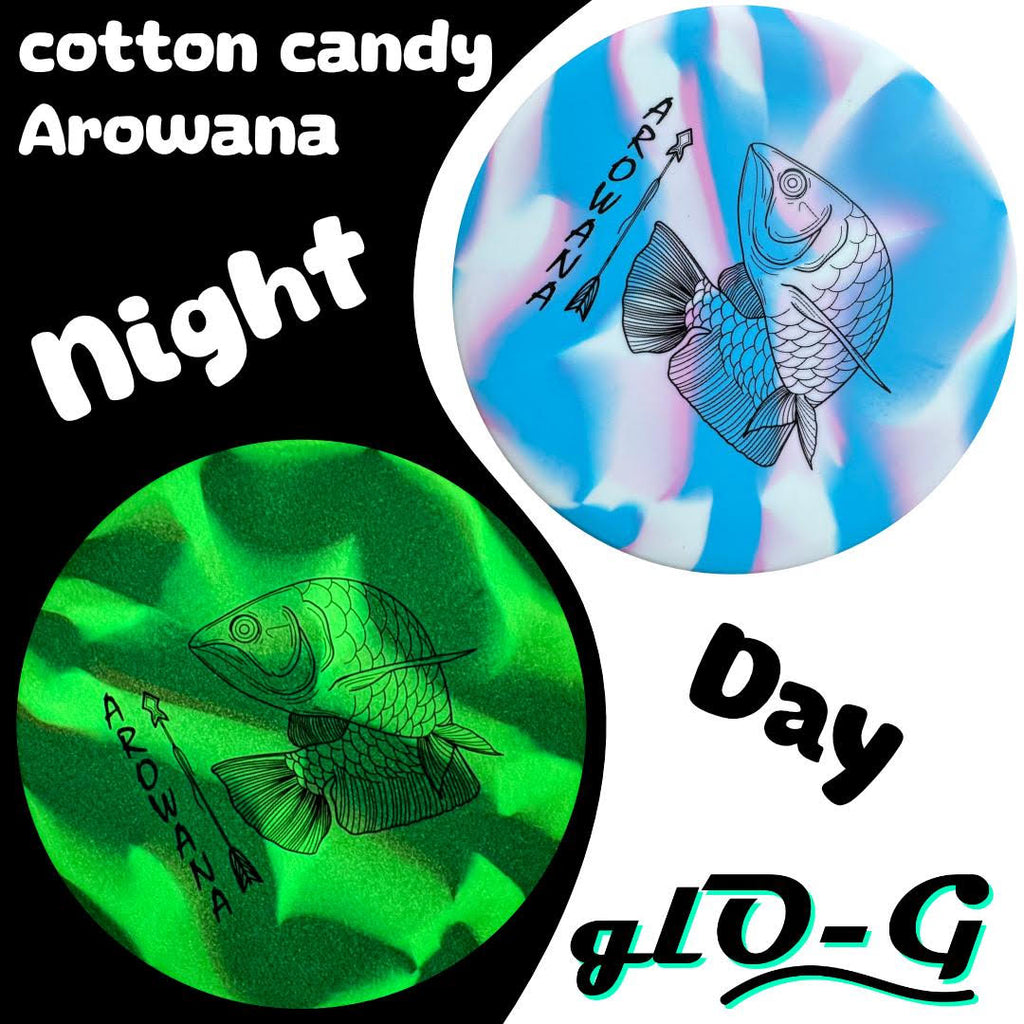 glO-G Arowana (Cotton Candy)