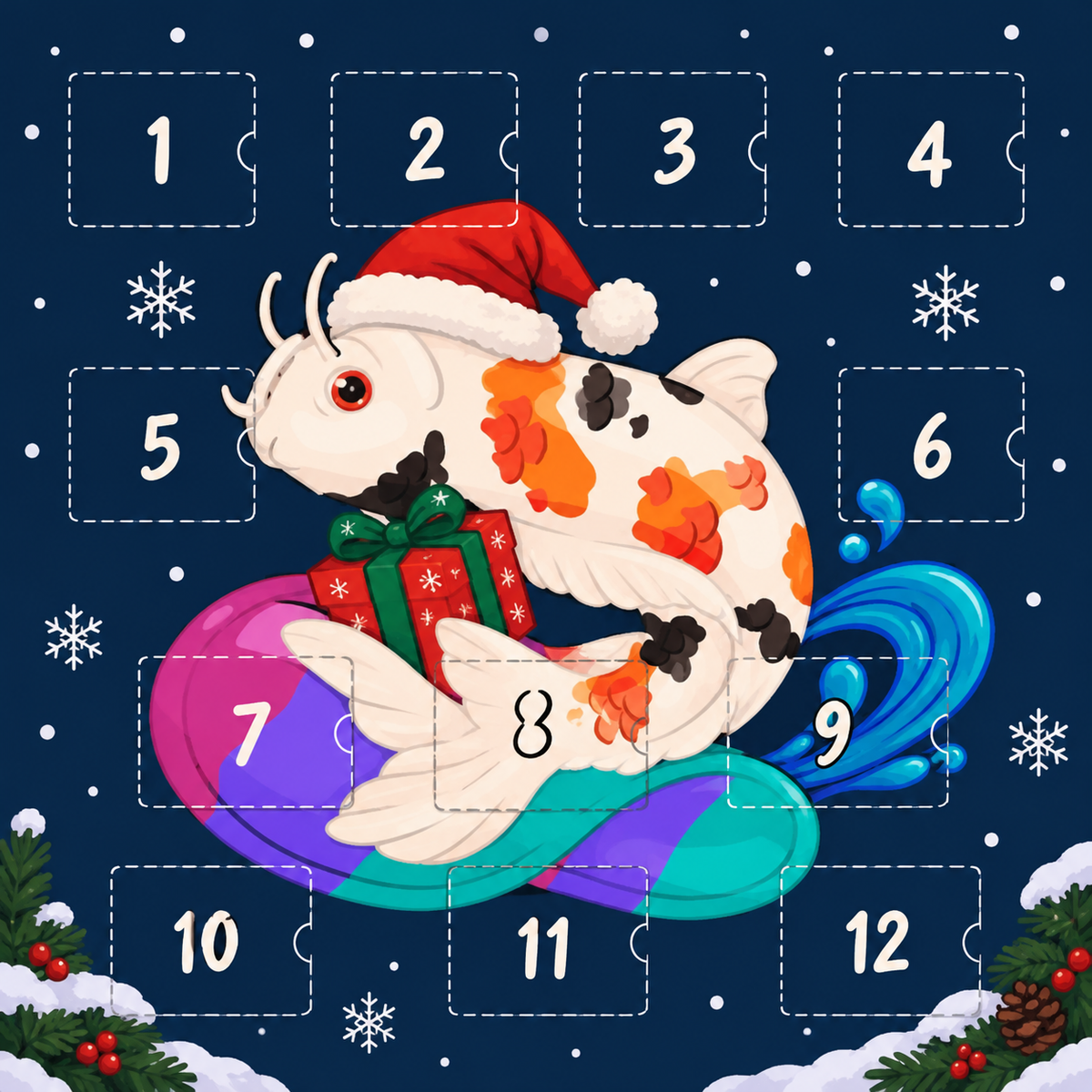 Floppydiscs Julekalender