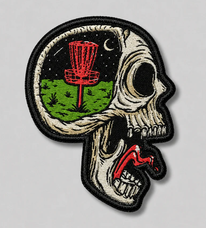 Disc Golf Patches, Pins, 'n Stickers!